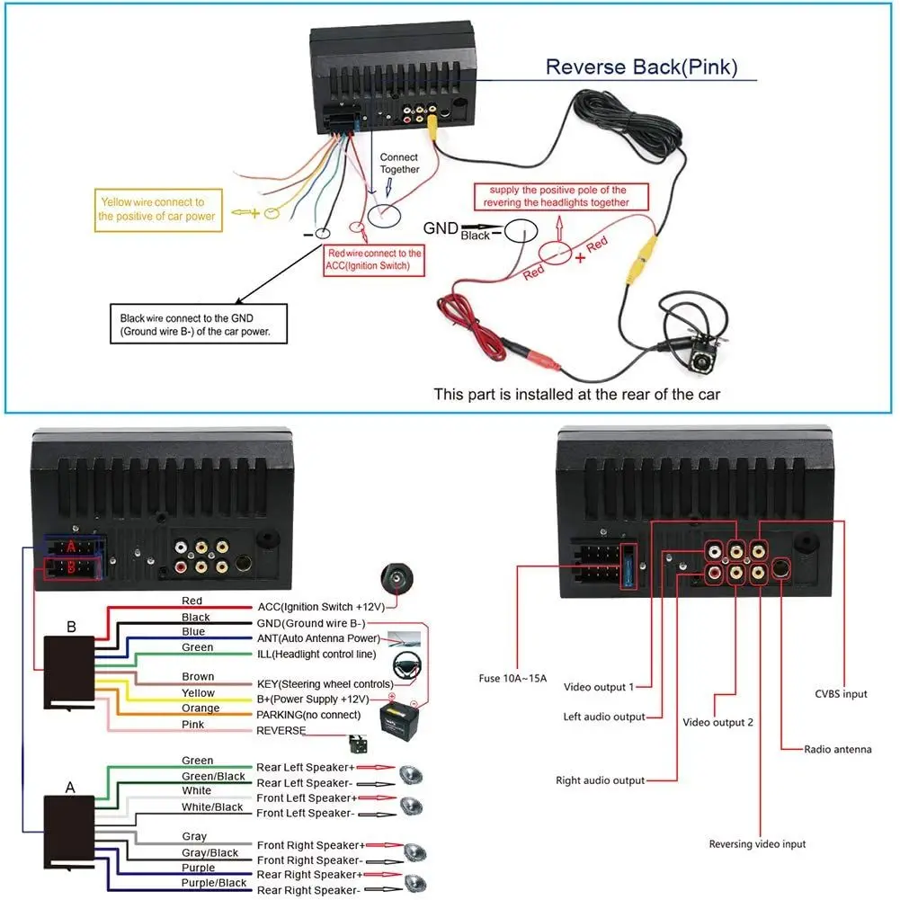 

Universal Car Radio Multimedia Video Player MP5 Player MP3 Player 7010 FM Radio SD Card Car Radio Bluetooth Radio USB For Car