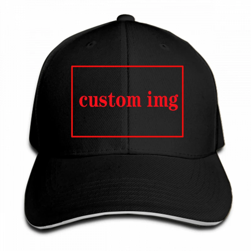 

Customized Unisex Trucker Baseball Cap Adjustable Drink Local Peaked Sandwich Hat