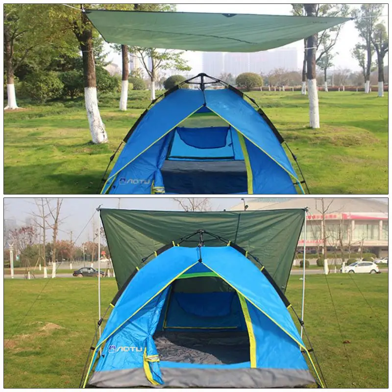 Тент укрытие от солнца 3 размера пляжный Открытый Кемпинг садовый тент навес