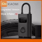 Новый портативный насос Xiaomi Mijia 1S Smart Digital, Модернизированная версия, датчик давления в шинах, электрический насос для автомобиля, футбола, велосипеда