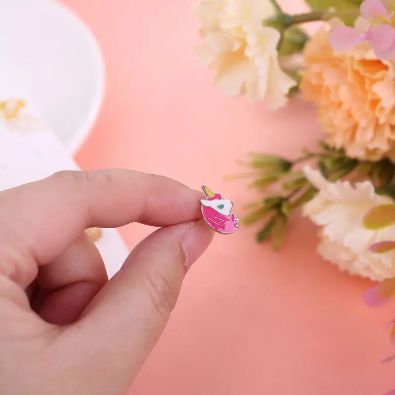 

9 Pairs Cute Small Butterfly Bowtie Stud Earrings Set For Kids Girls E56A