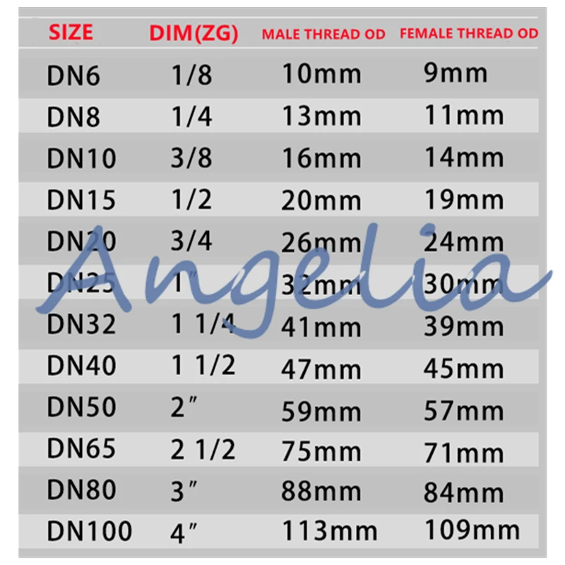 Санитарный Соединитель с внутренней резьбой BSP DN40 из нержавеющей стали 1/2 1-304