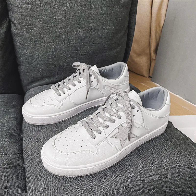 

2021 Men's Vintage Trend Casual Shoes Rubber Soft Bottom Comfortable Walking Shoes Light Personality Outdoor Low Board Shoes