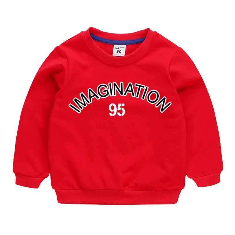 

2021 The Boys Girls Sweatshirts Children Casual Autumn Top Toddler Boys Cotton Style Long Sleeve O-Neck Cotton Kids Clothes