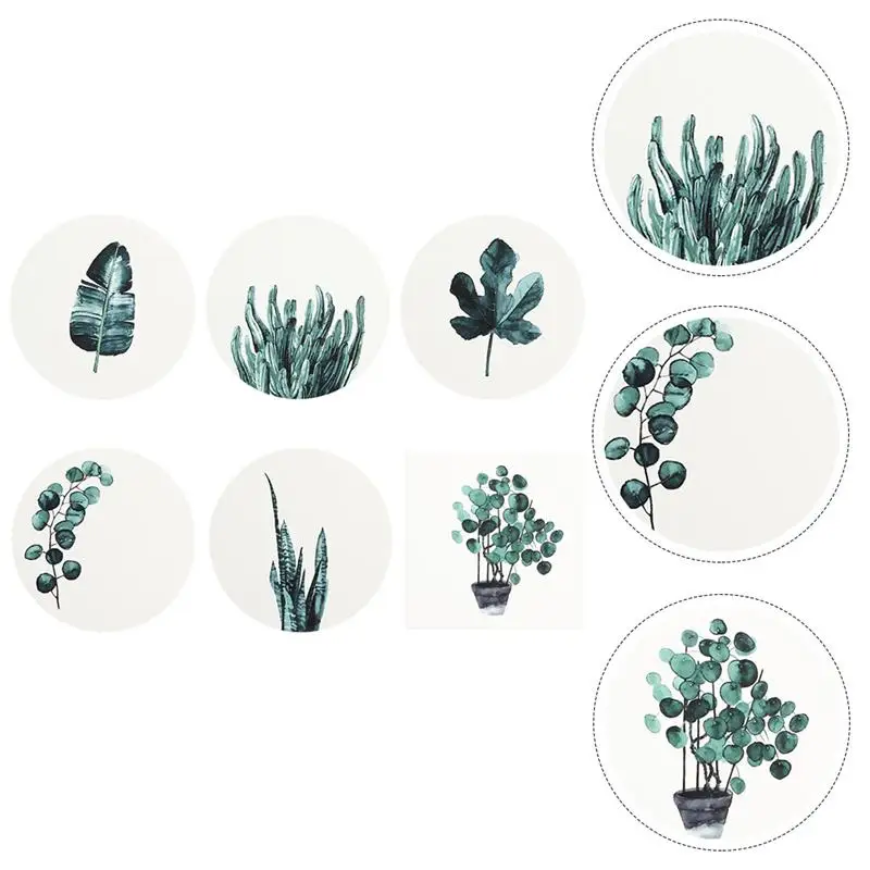 6 шт. керамические термоизоляционные коврики в скандинавском стиле |