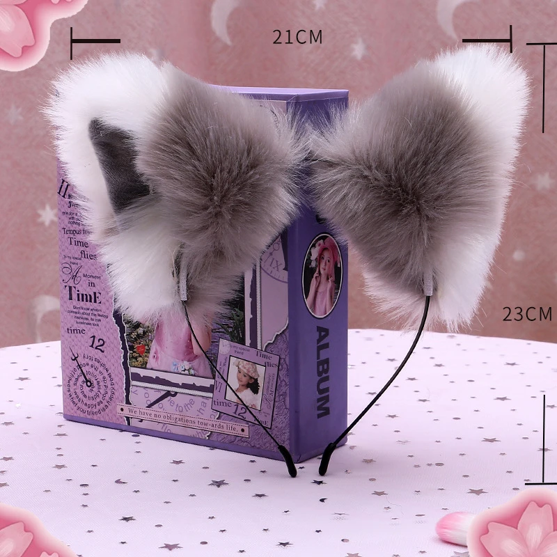 Ручная работа имитация стерео животные уши животных KC аксессуары для волос аниме