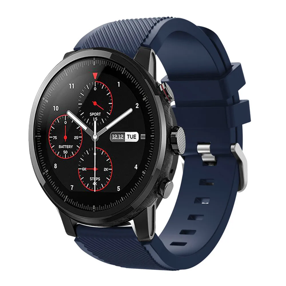Ремешок для samsung galaxy watch 46 мм huawei gt 2 Gear S3 Frontier s3 amazfit bip 22 | Электроника