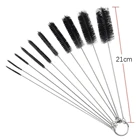 10 шт.партия металла Чистящая Щетка Для курительная трубка чистый Стекло для курения кальяна Cachimba Pipas Fumar щетка для бутылочки для кормления