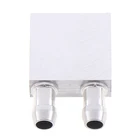 1 шт. 30x30x12 мм алюминиевый блок радиатора с водяным охлаждением водоблок жидкостного охлаждения для портативных ПК Процессор