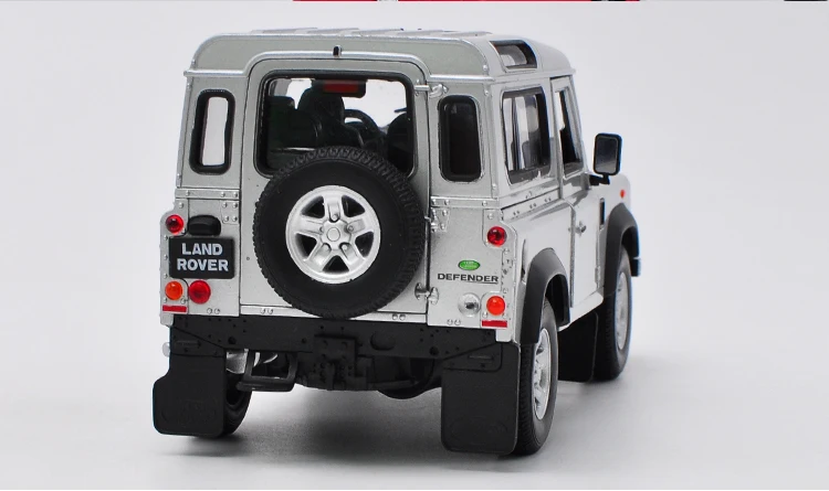 Высокое качество подарок 1:24 Defender внедорожный сплав модель, моделирование литья под давлением дверь оттяните назад Коллекция Модель