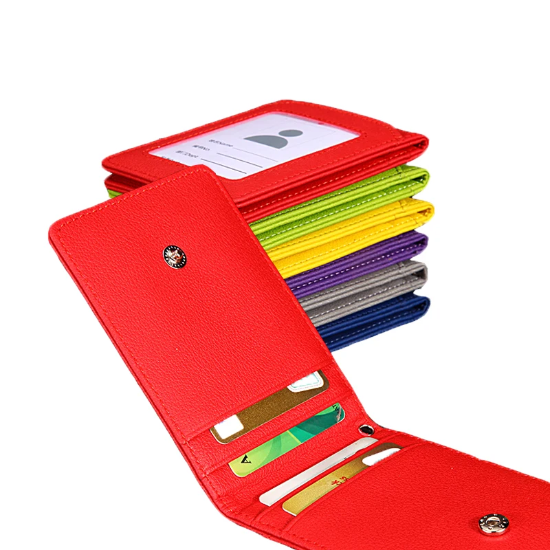 

Staff ID Card ID Holders Wallet Work Office Money Card Purse For Women Men Card Holder Neck Strap With Lanyard Badge Holder