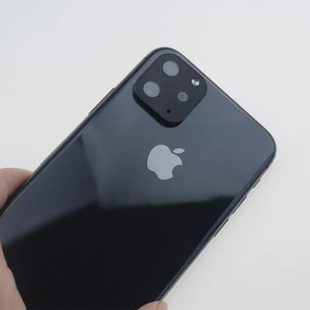 Задняя Защитная пленка для объектива камеры iPhone X XS Max выглядит как 11 Pro поддельная