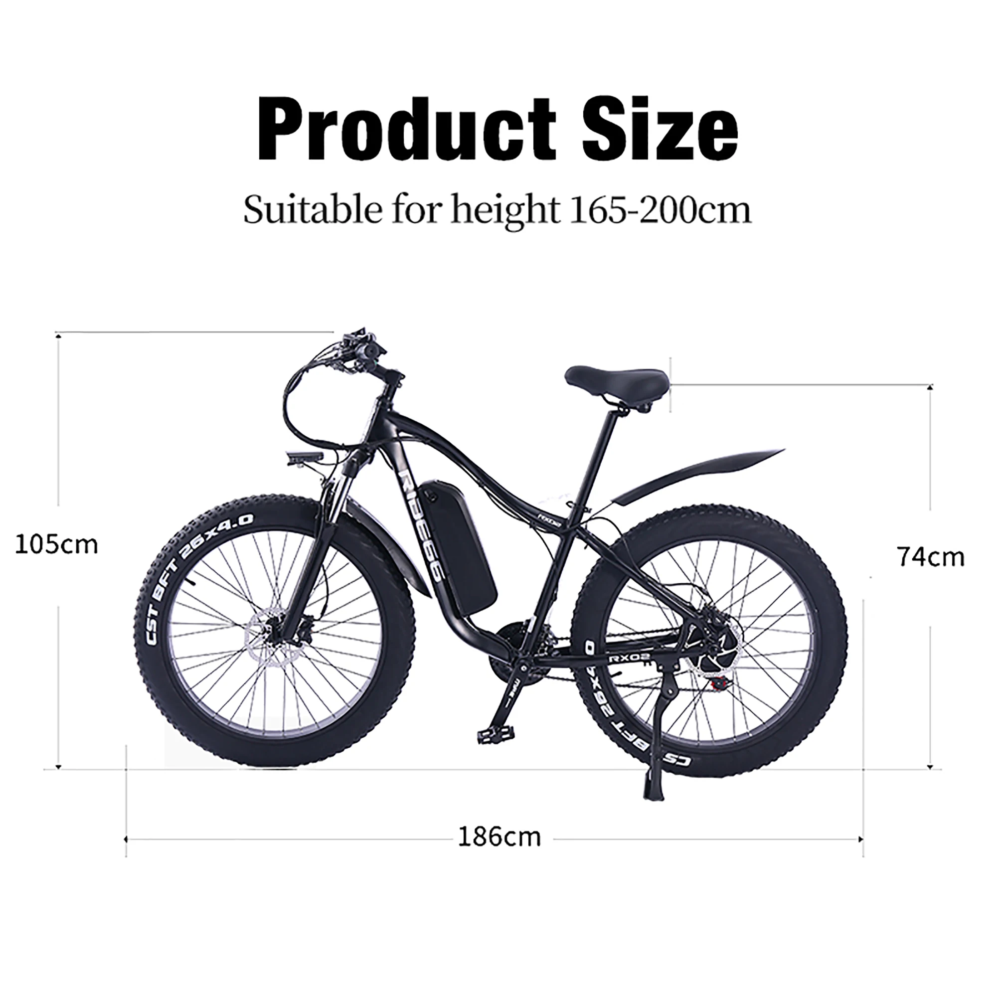 Günstig Ebike 1000W Max 50 Km/h 48V17ah Elektrische Mountainbike 4,0 Fett Reifen Elektrische Fahrrad Strand Vtt Elektrische Fahrrad