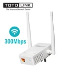 TOTOLINK EX200 300 Мбитс беспроводной Wifi расширитель диапазона, беспроводной WiFi повторитель с 2 * 4dBi внешними антеннами, WiFi простая настройка