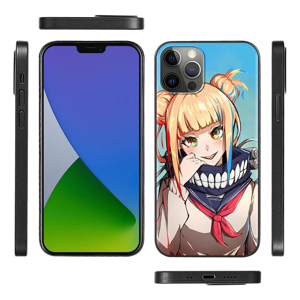 

My Hero Academia Toga Phone Shell For iPhone 12 11 Pro Max XR XS X 7 8 Plus SE Cover Case Capa Guscio Fundas