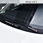 23 шт., декоративные наклейки на автомобильные стеклоочистители для Skoda Yeti Roomster Octavia 2 A7 A5 Rapid Fabia Superb Kodiaq Scala Kamiq