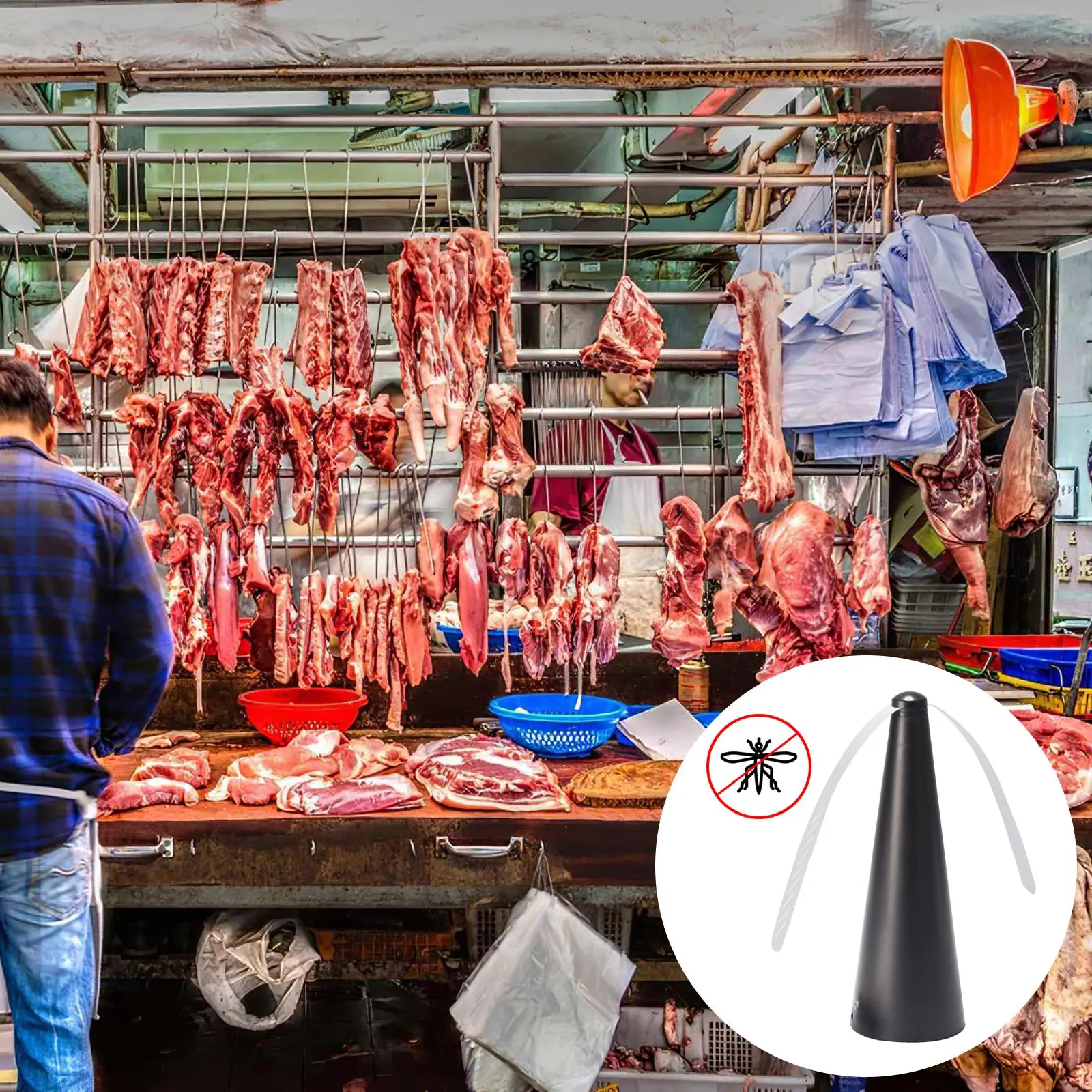 

Уличный кухонный Настольный вентилятор для защиты от вредителей