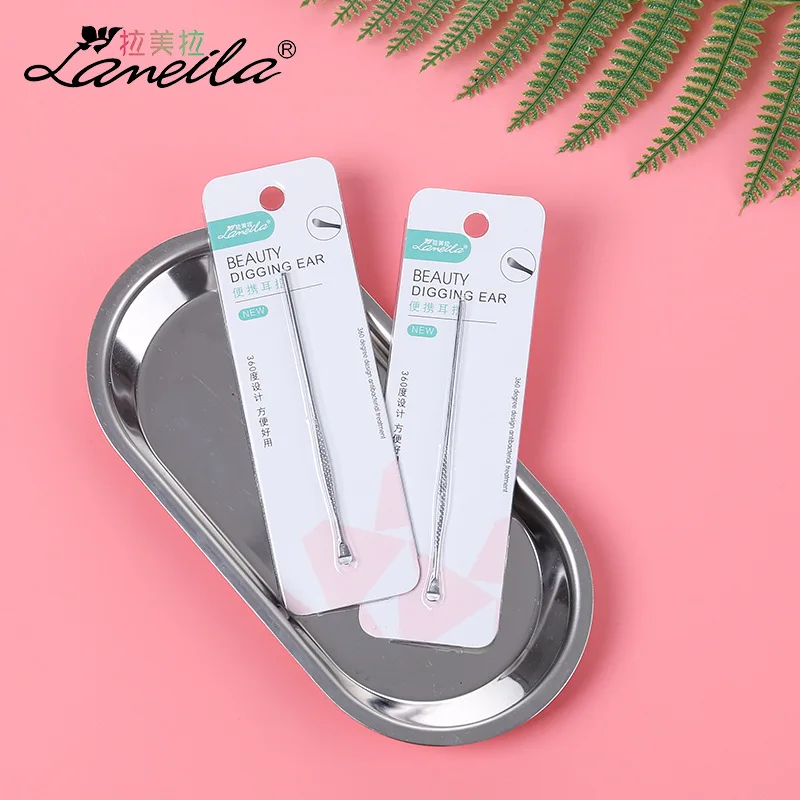 Ухочистка из нержавеющей стали ухочистка клипса для чистки ушей инструмент