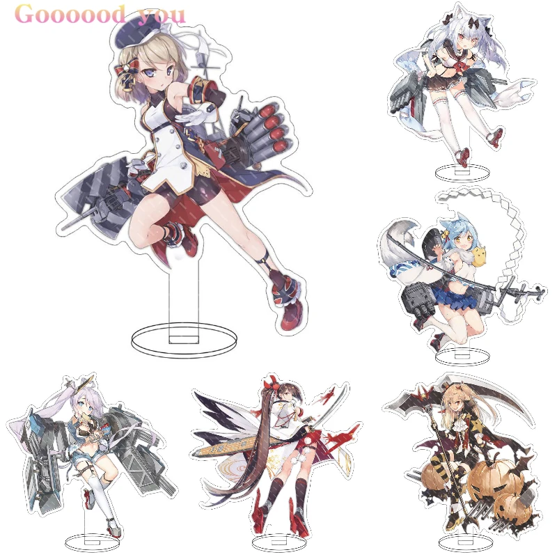 

Anime Keychains Game Azur Lane Figures Acrylic Stand Model Plate Desk Decor Standing Sign For Fans Friends Gifts Wholesale 15 cm