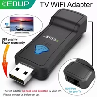edup usb wifi repeater 300mbps 2 4ghz wireless wifi signal amplifier wi fi range extender with lan port adapter for tv player