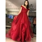Плюс размер Арабский мусульманский синий шар с длинным рукавом вечернее платье для выпускного элегантное женское вечернее платье