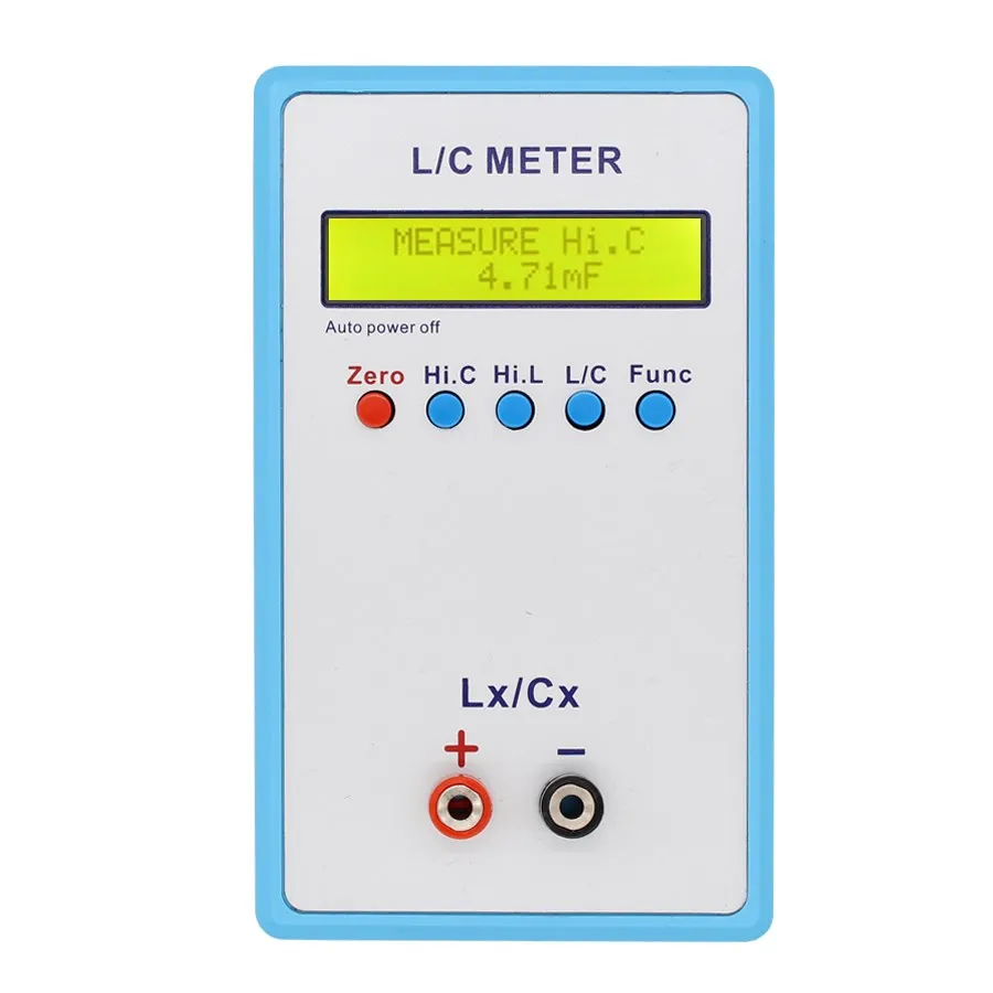 LC 200A 1pF 100mF 1uH 100H Высокоточный измеритель емкости и индуктивности с цифровым