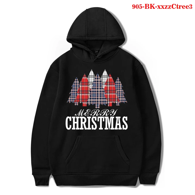 

Funny Santa Claus Sweatshirt Christmas Trees Hoodies Harajuku Unisex Clothes Merry Christmas Sweatshirt Fashion Tops Streetwear
