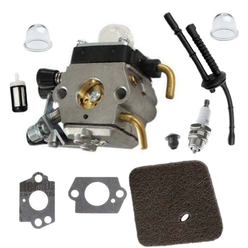 

Carburetor kit For Stihl HS45 FS55 FS310 Hedge Trimmer Chainsaw Zama C1Q-S169B 4140 120 0619 Garden Tool Replacement Fuel Filter