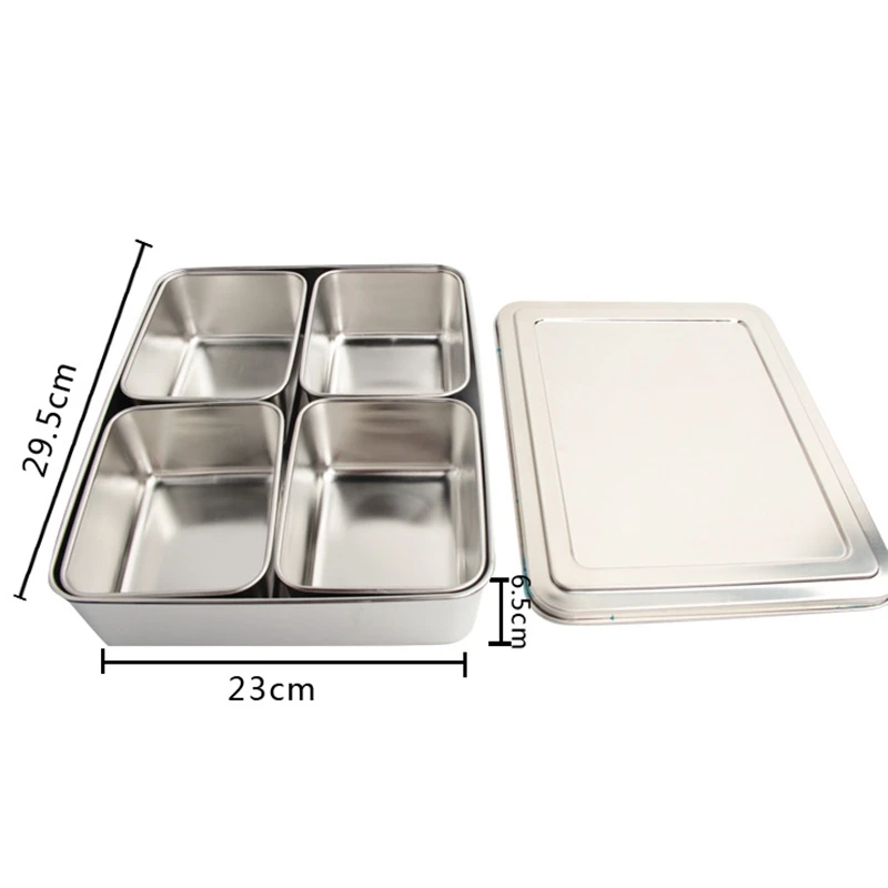 Контейнер для специй из нержавеющей стали набор коробок приправ японская