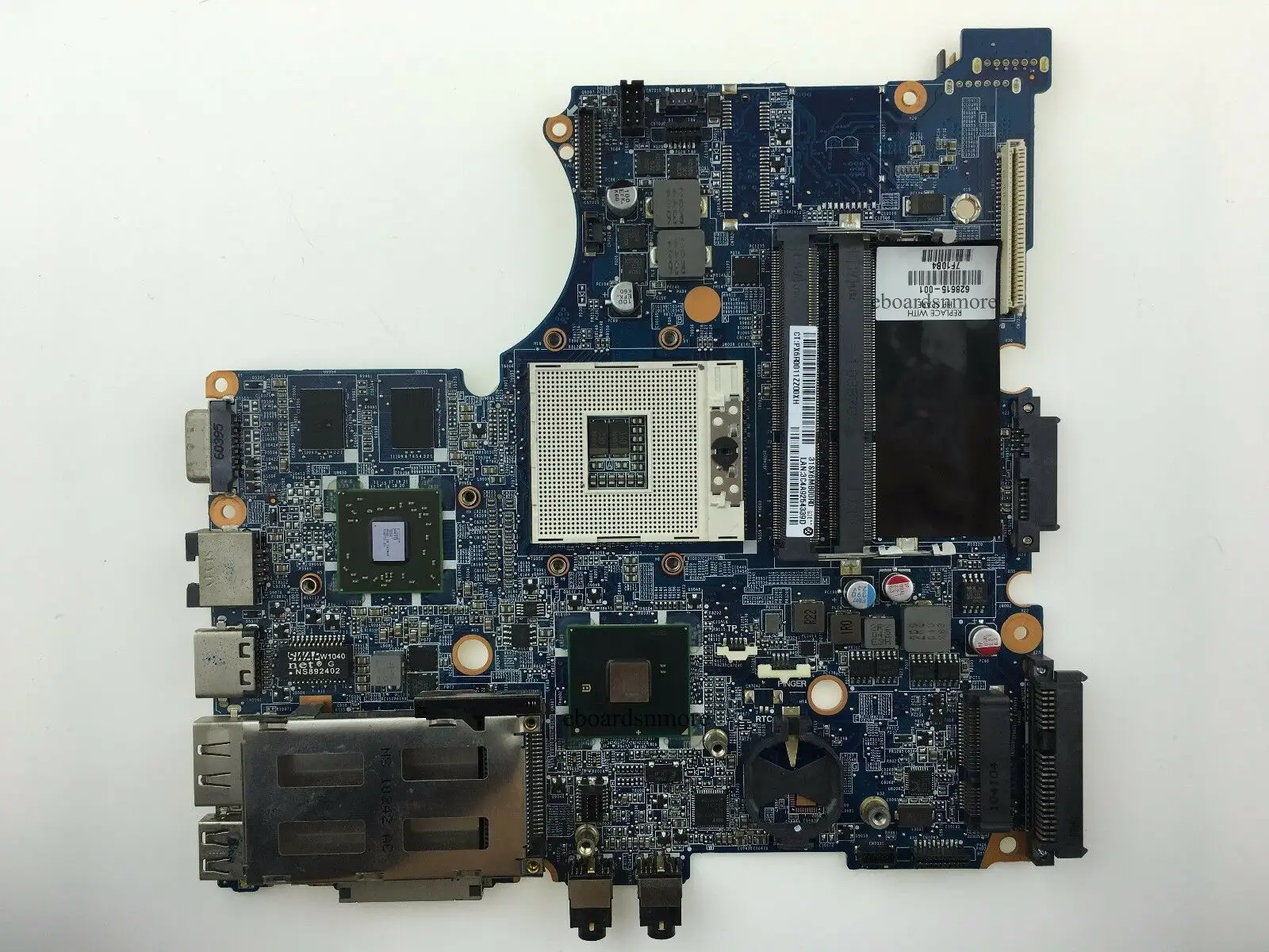 Материнская плата 628615 001 HM55 для ноутбука HP Probook 4321S 4421S ATI 1 ГБ HD6370 A|Материнские