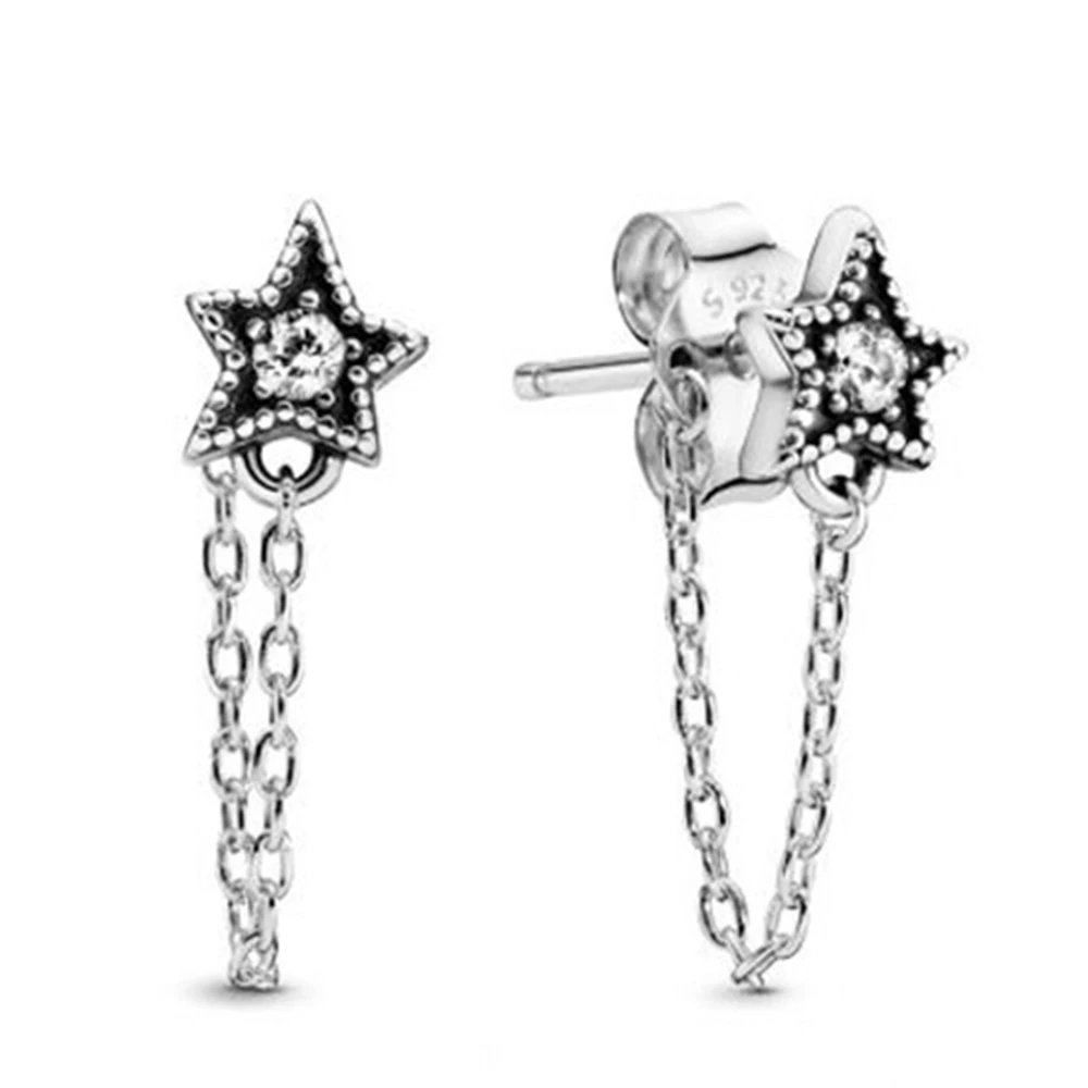

High-quality Boutique 925 Sterling Silver Earrings, 2020 New Jewelry, A Variety of Options, Simple Atmosphere, Free Shipping
