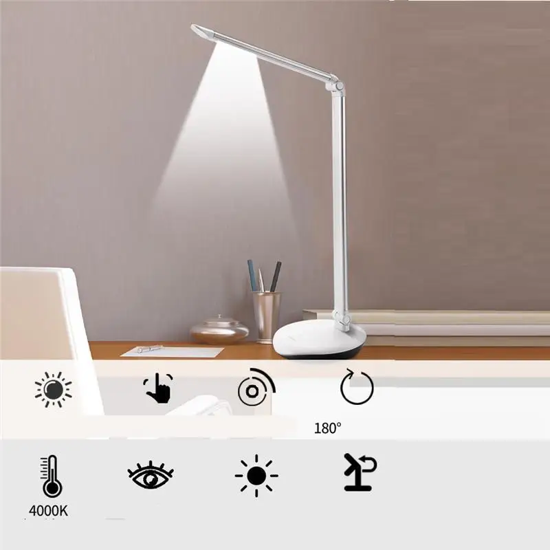 Офисный декоративный стол Tischlampe Lampada Da Tavolo Escritorio Lampe Bureau светодиодный светильник