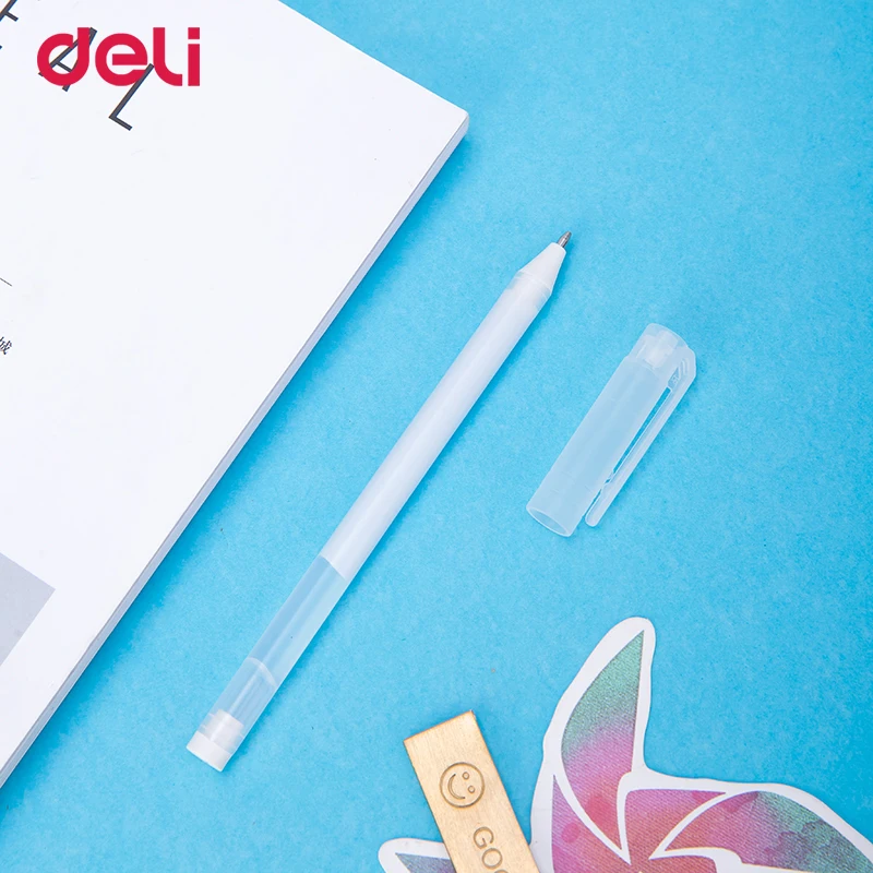

DELI large capacity pen type liquid glue 2.8ml fashion simple quick-drying hand glue ACR material paste