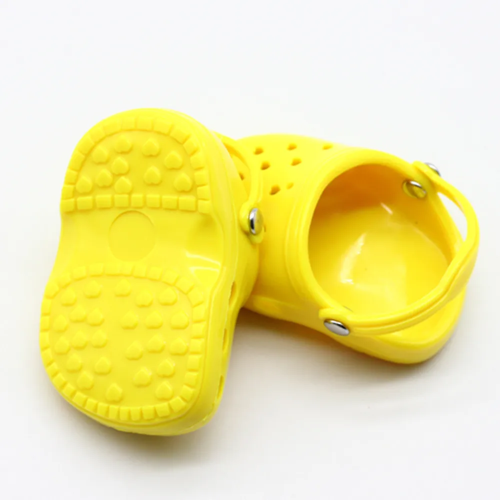 

Summer Beach Sandals Slippers Shoes for 18 inch Girl Dolls Baby Fashion Shoes Sandal fit 43cm Height American Dolls