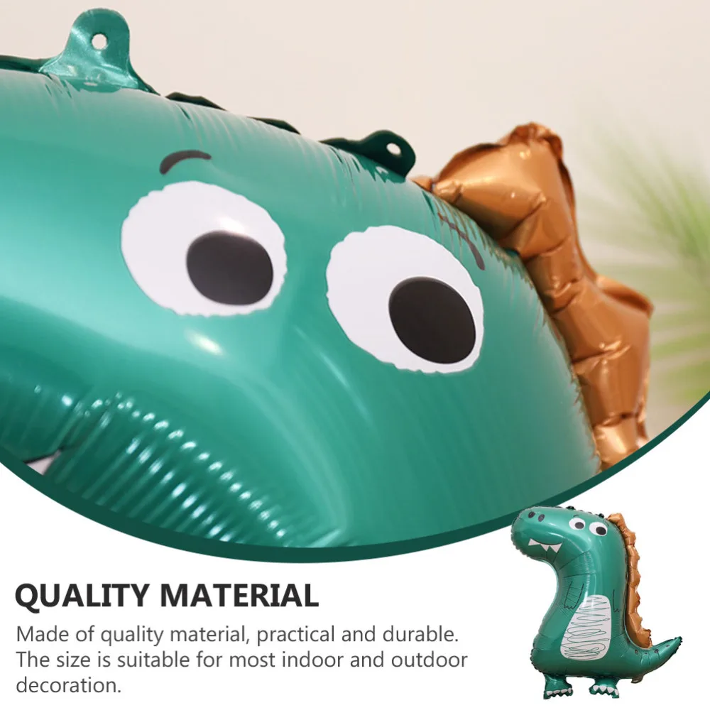 

3Pcs Shape Balloons Decorative Balloon Toys Theme Party Ornaments Green