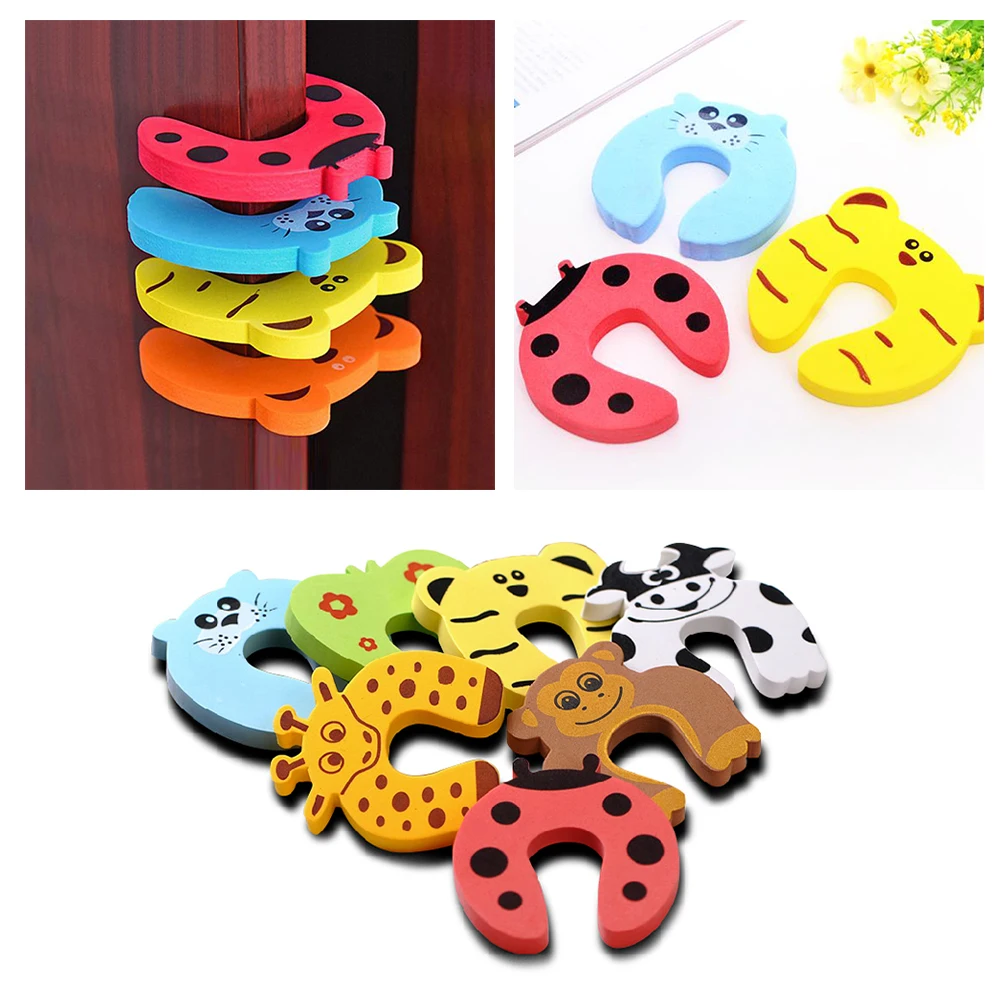 Комплект из 2 предметов с защитой от курток дверная стопа для детей рисунком