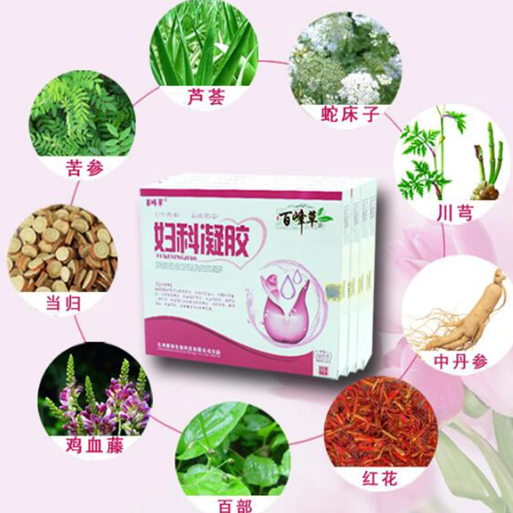 1Pcs Natural herbs anti inflammation vaginal atrophy kill bacteria gynecological gel female vagina Care clean detox Health D304 | Красота и