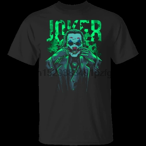 Мужская Новая футболка The Joker Хоакин Феникс 2020 черная |