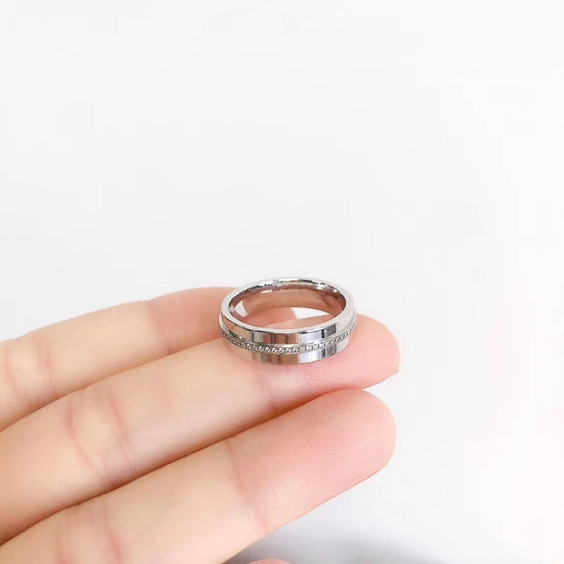 Женское кольцо с логотипом оригинальное из стерлингового серебра 1:1 S925 пробы