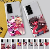 yinuoda american anime helluva boss phone case for huawei p 20 30 40 pro lite psmart2019 honor 8 10 20 y5 6 2019 nova3e