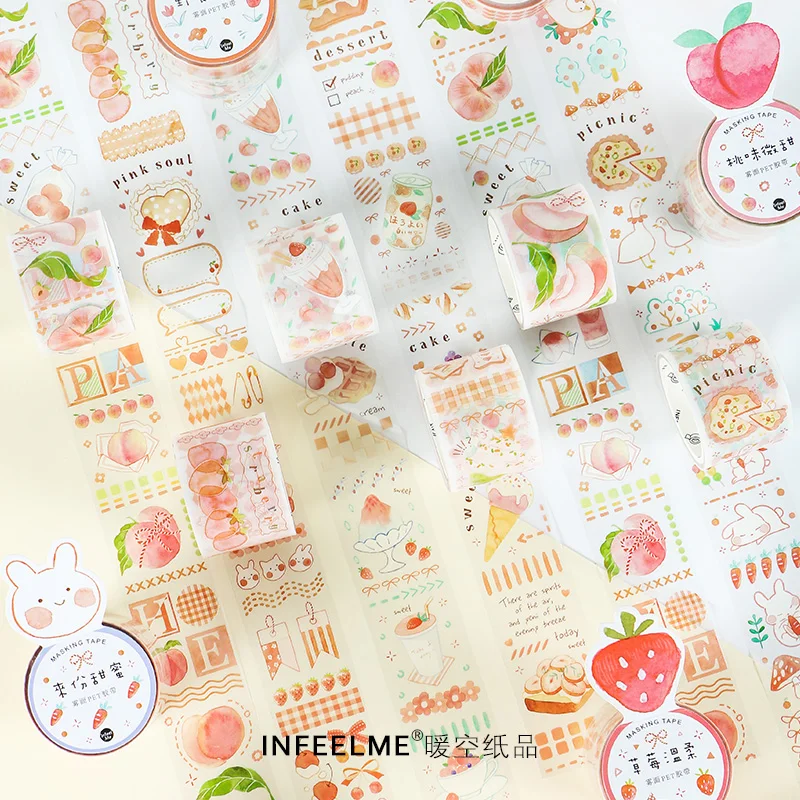 Вкусные 2 шт \ DIY милые Креативные Веселые ретро Индивидуальные Ленты альбом