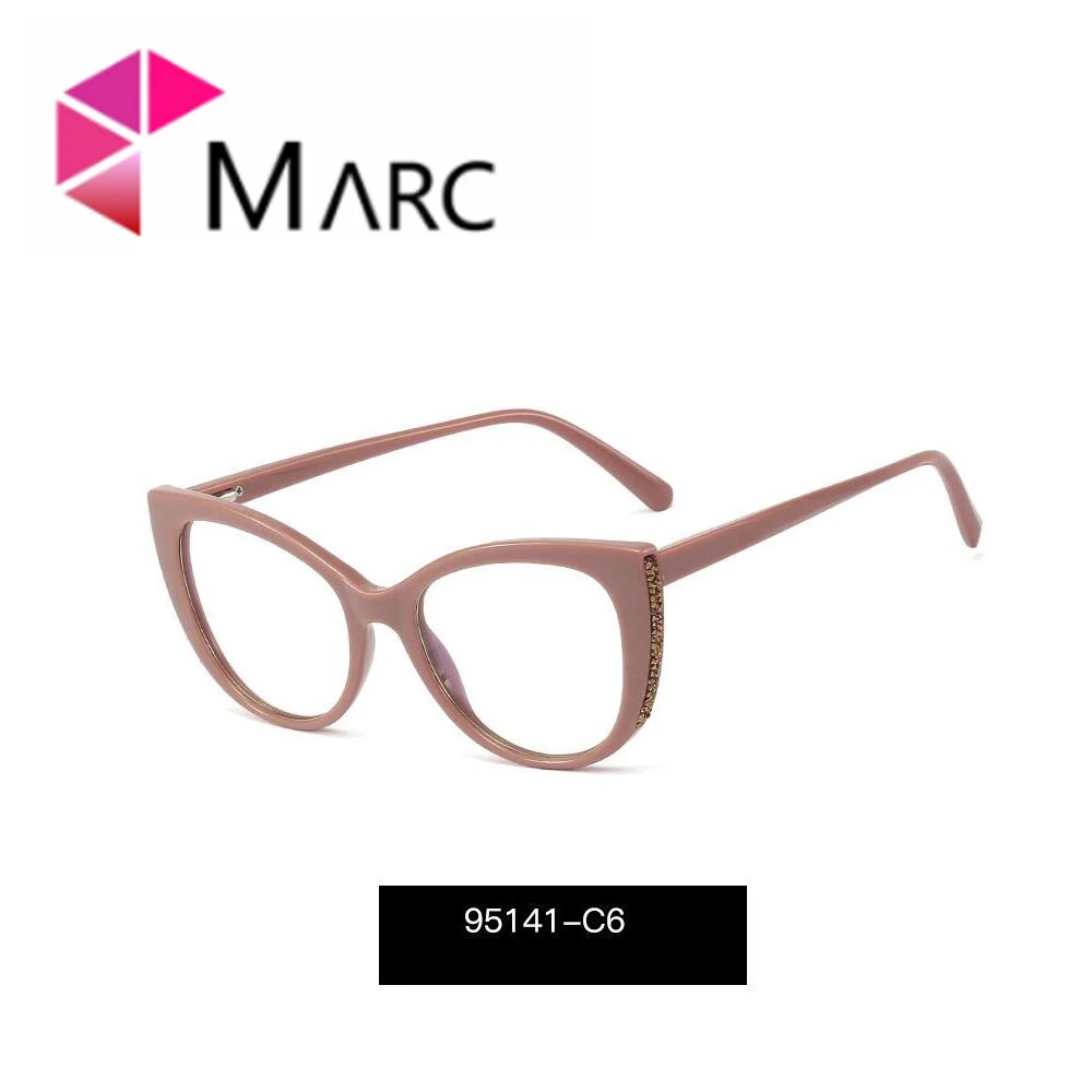 Оправа для очков кошачий глаз Женские аксессуары круглые декоративные очки