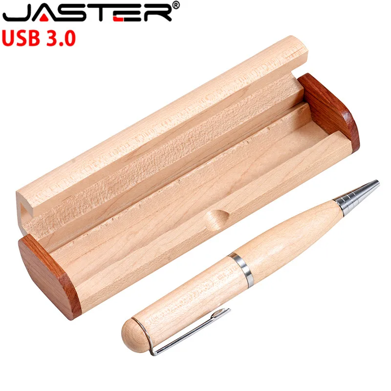 JASTER деревянная шариковая ручка персонализированный Подарочный держатель USB флеш