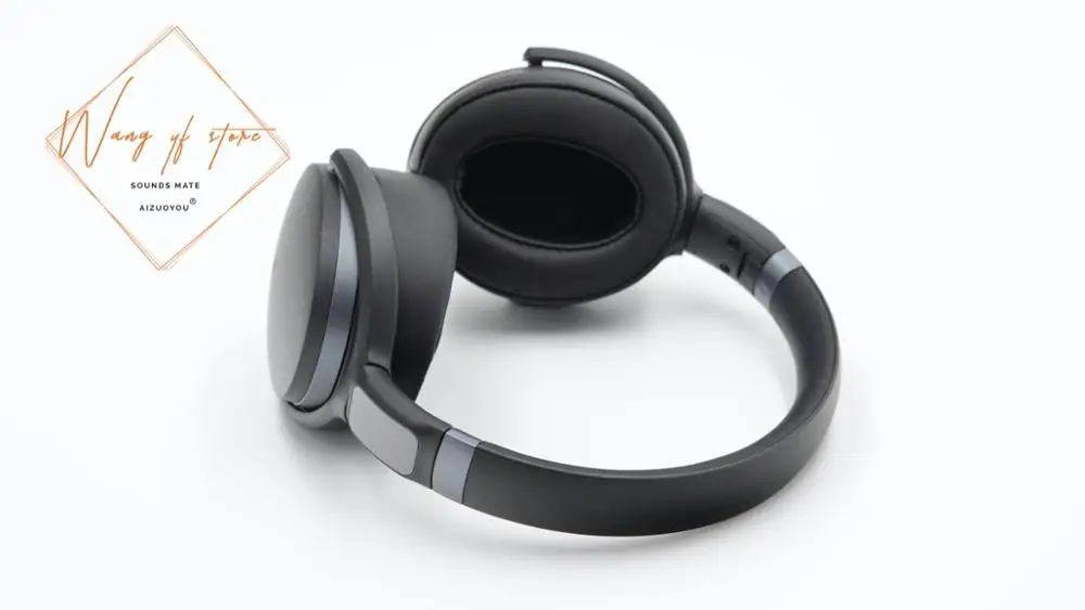 Мягкие кожаные амбушюры поролоновые для наушников Sennheiser HD 4 40 BT идеальное