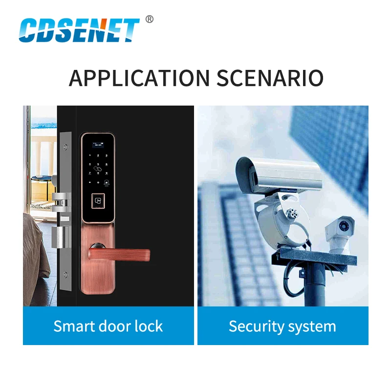 NRF24L01P 2 4 ГГц 27 дБм радиочастотный модуль дальнего действия GFSK SPI CDSENET E01-2G4M27SX IPEX