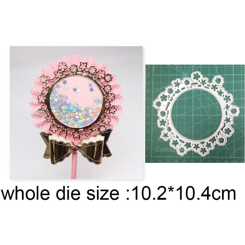 

Print Stars Lollipop Frame Metal Cutting Dies Stencils Dies For DIY Scrapbooking Dies Paper Craft Embossing Die Cut Craft Dies