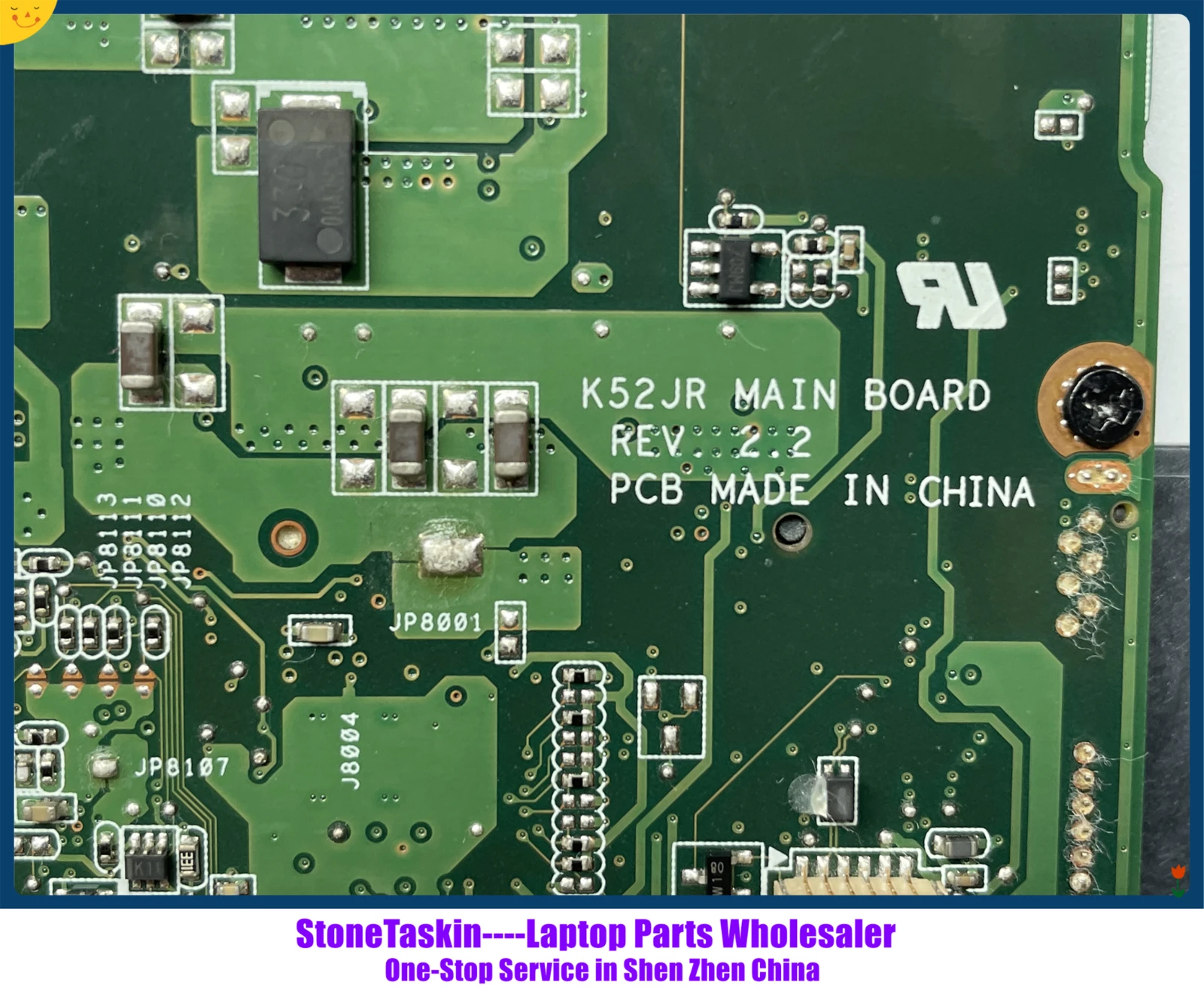 Высокое качество для Asus K52J A52J K52JR K52 K52JE X52J Материнская плата ноутбука Rev2.2 HM55 PGA989 DDR3