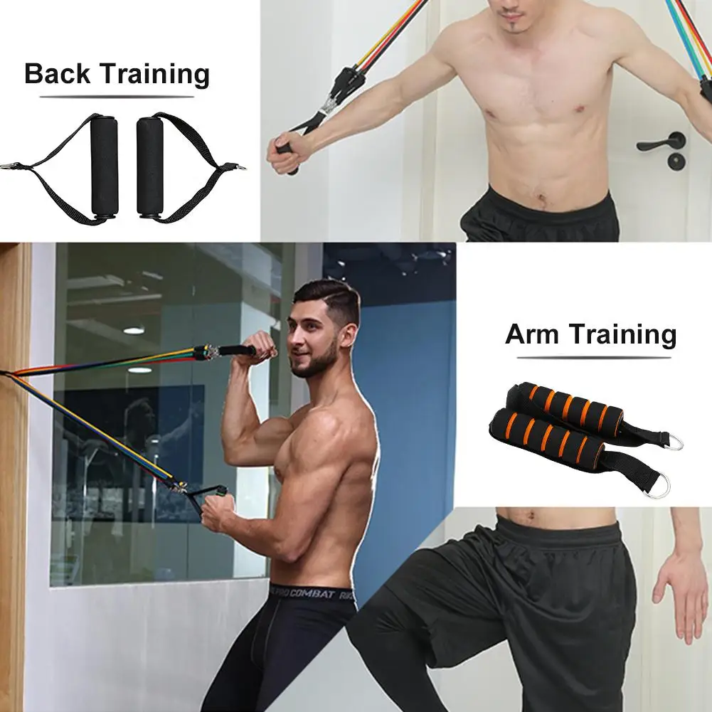 Комплект эспандера для фитнеса в помещении комплект йоги дверной анкер и ремешок