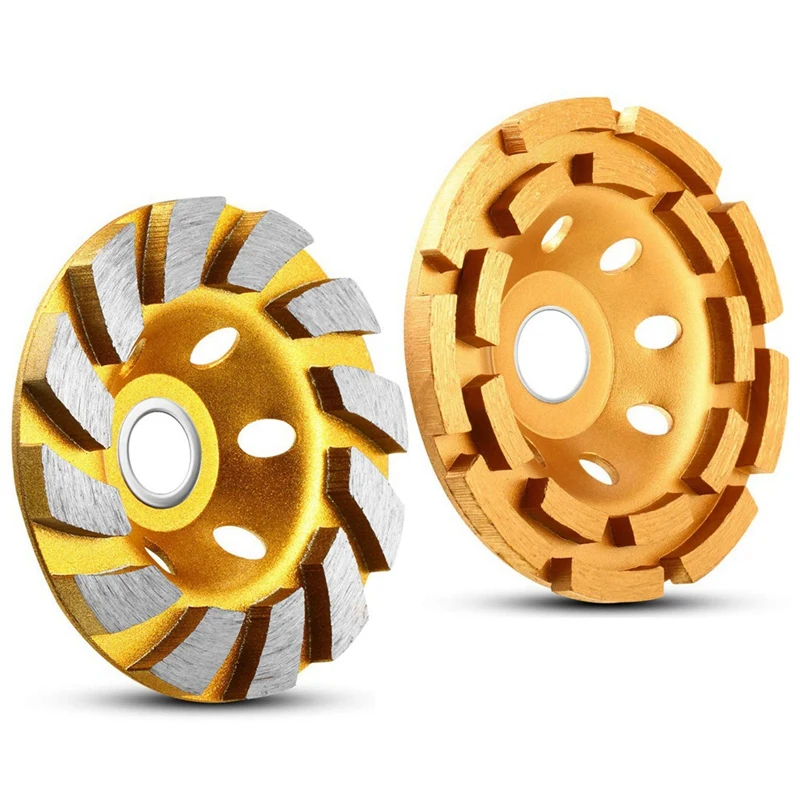 

HOT Diamond Cup Grinding Wheel,Double Row Grinding Wheel,Turbo Row Grinding Wheel Angle Grinder Disc for Grinder Polishing