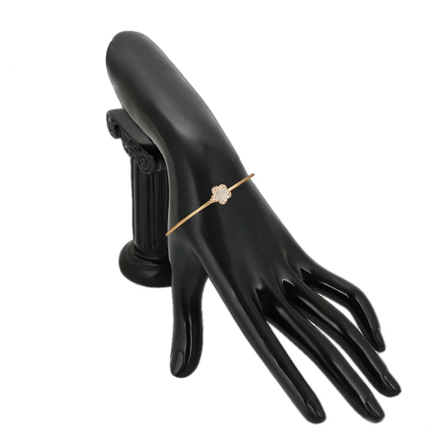 MxGxFam милые цветы циркон браслет ювелирные изделия для молодых женщин золотой